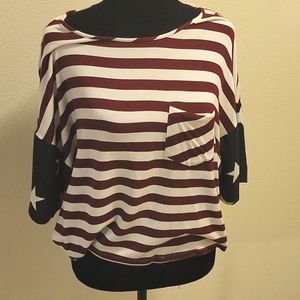 Women's patriotic shirt